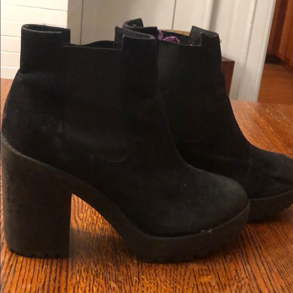 Black booties
